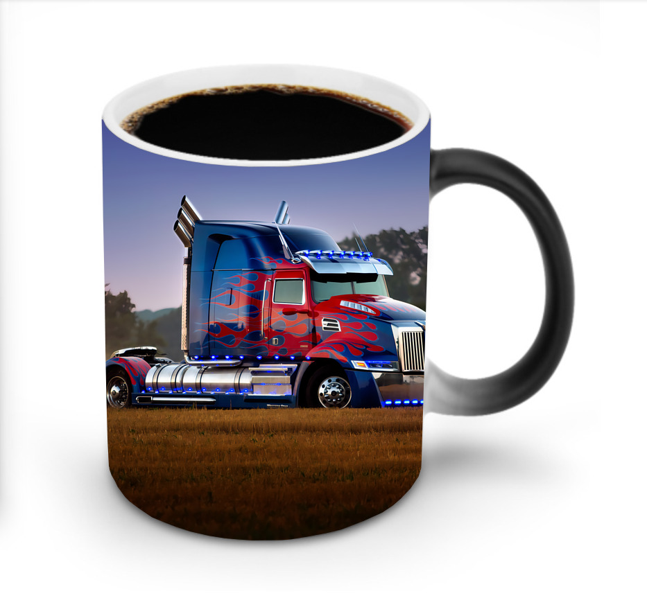 （画像用） Transformers トランスフォーマー 温度変色マグカップ