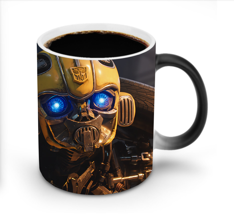 （画像用） Transformers トランスフォーマー 温度変色マグカップ