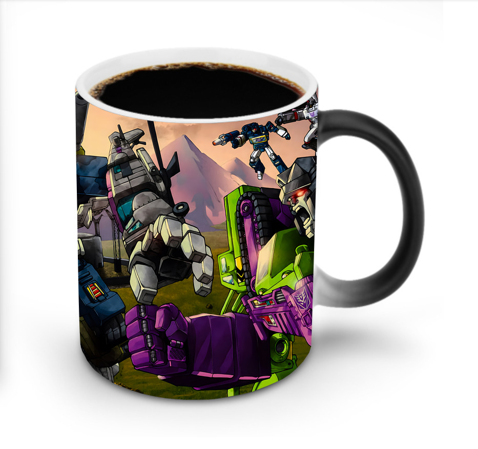 （画像用） Transformers トランスフォーマー 温度変色マグカップ