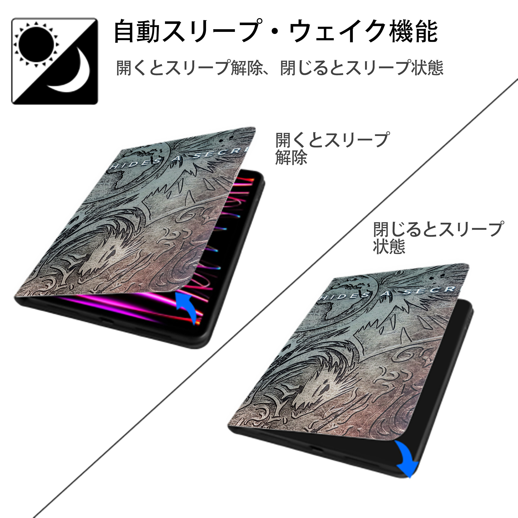 Transformers トランスフォーマー IPad ケース ブック型 PUレザー TPU 耐衝撃 軽量 薄型 ペン収納なし 全面保護 IPad 各モデル対応