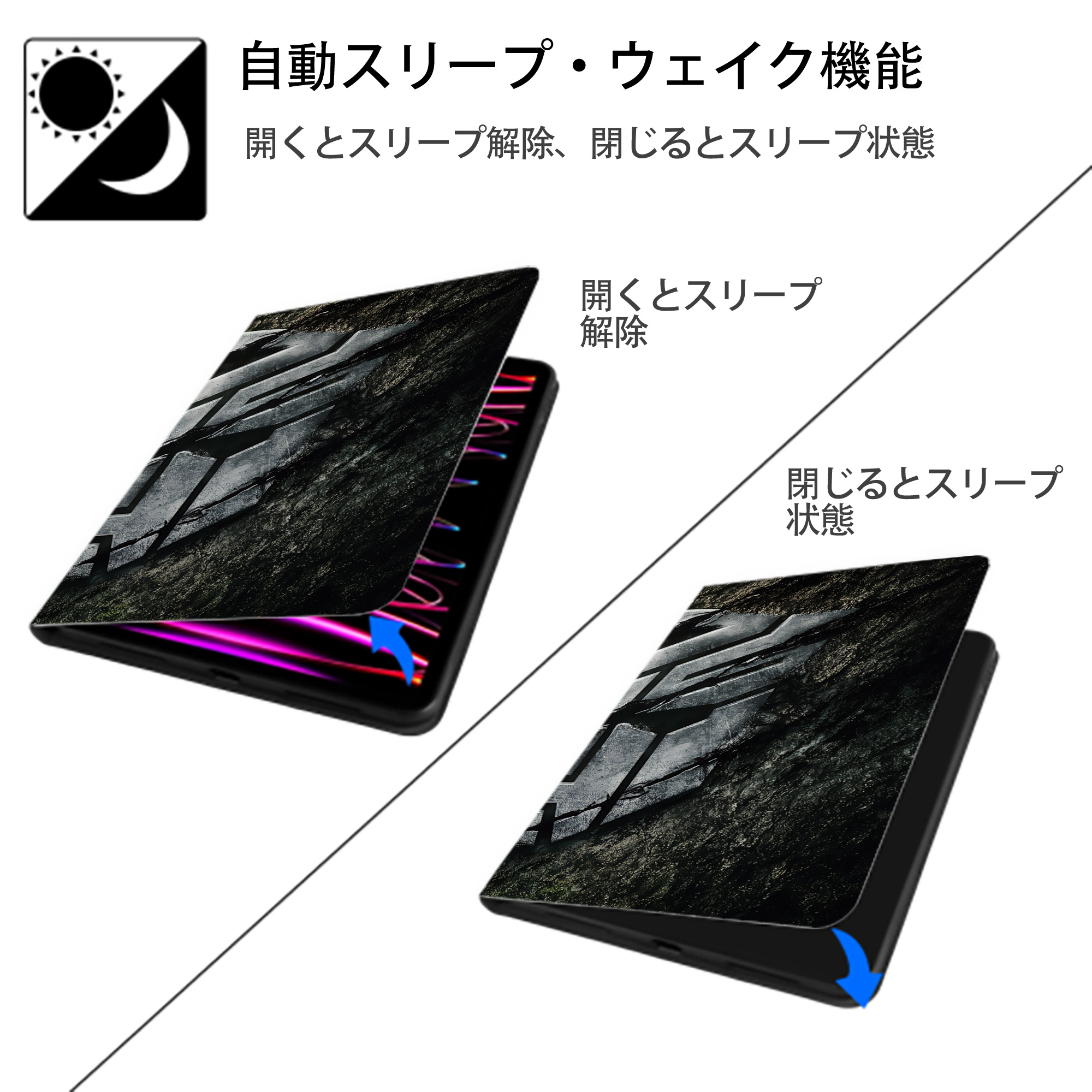Transformers トランスフォーマー IPad ケース ブック型 PUレザー TPU 耐衝撃 軽量 薄型 ペン収納なし 全面保護 IPad 各モデル対応