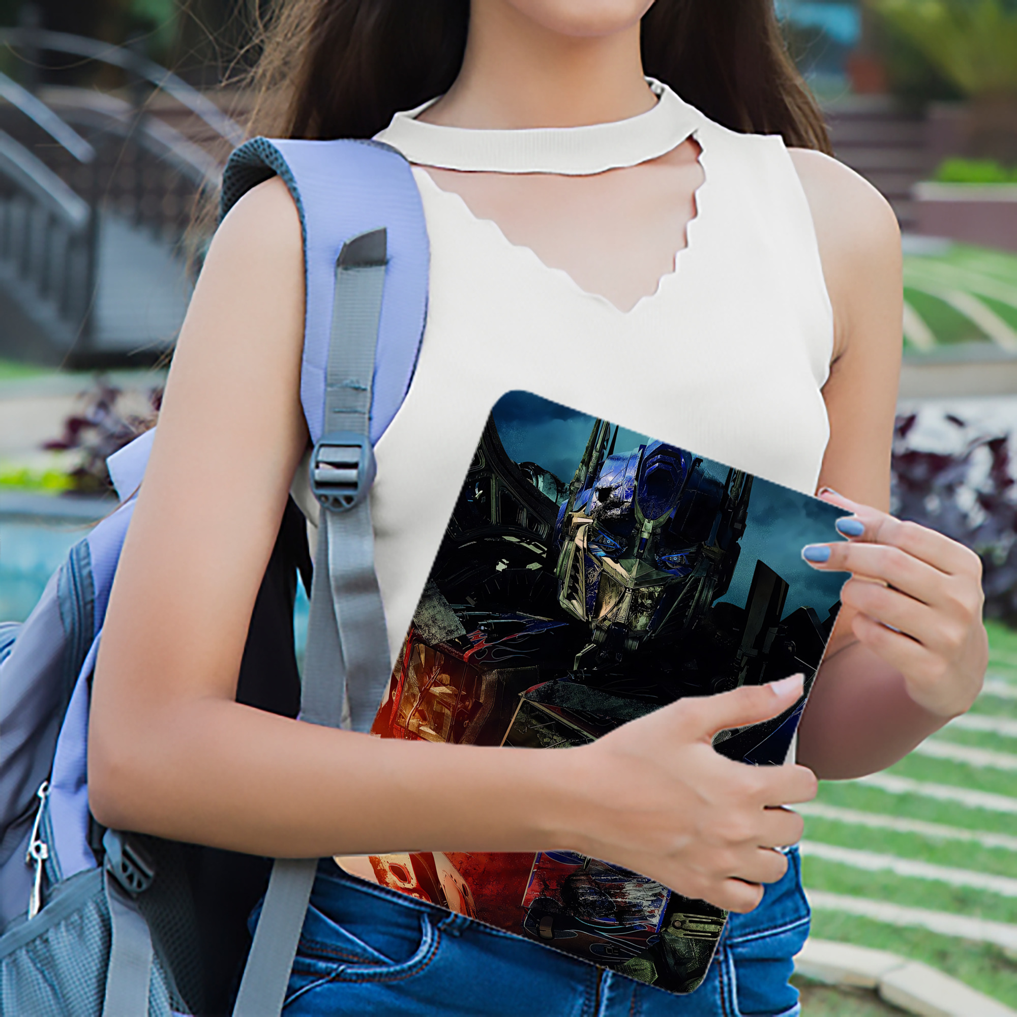 Transformers トランスフォーマー IPad ケース ブック型 PUレザー TPU 耐衝撃 軽量 薄型 ペン収納なし 全面保護 IPad 各モデル対応