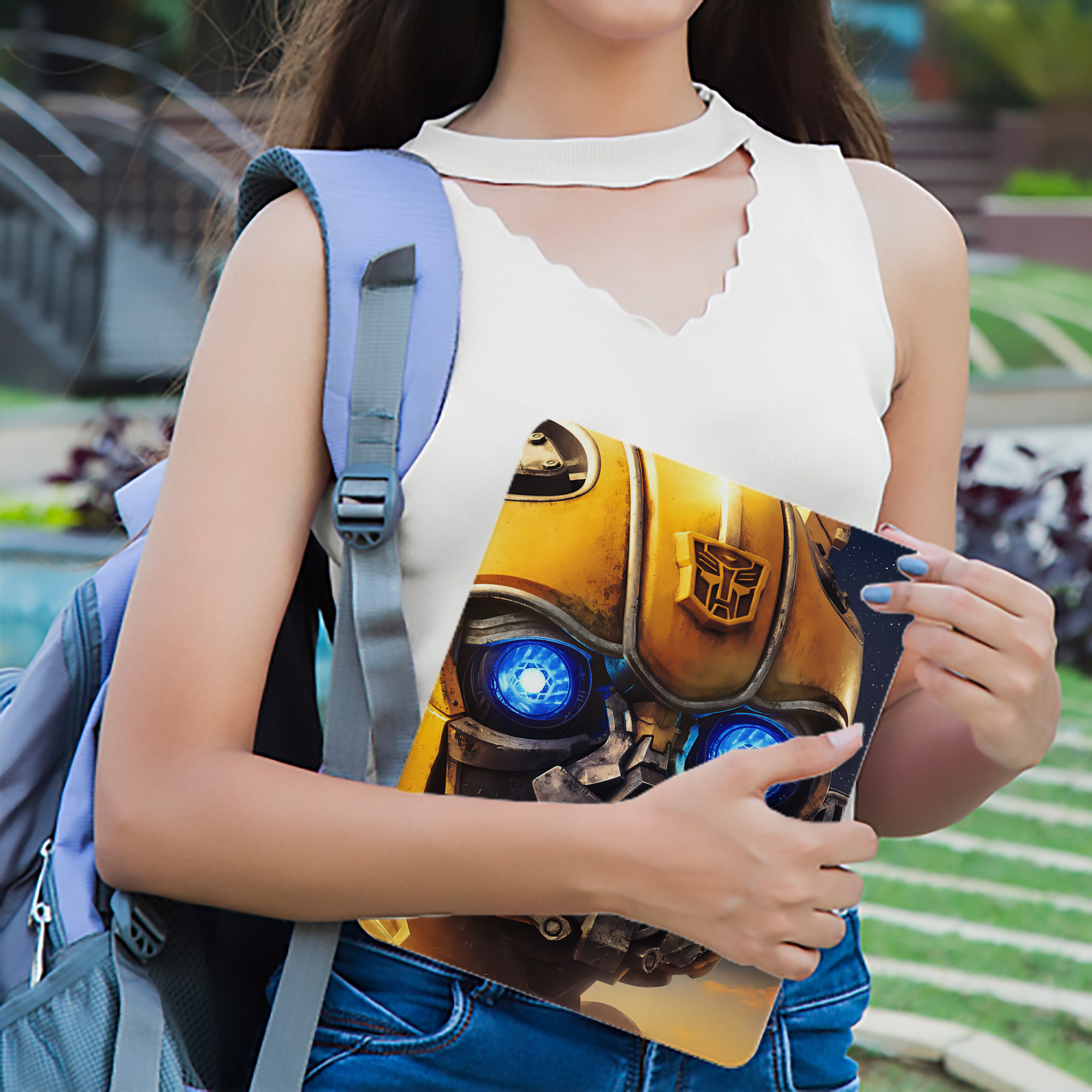 Transformers トランスフォーマー IPad ケース ブック型 PUレザー TPU 耐衝撃 軽量 薄型 ペン収納なし 全面保護 IPad 各モデル対応
