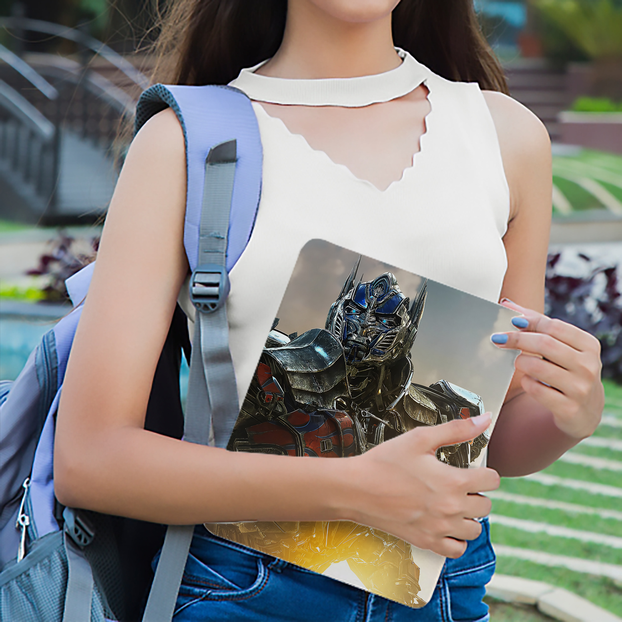Transformers トランスフォーマー IPad ケース ブック型 PUレザー TPU 耐衝撃 軽量 薄型 ペン収納なし 全面保護 IPad 各モデル対応