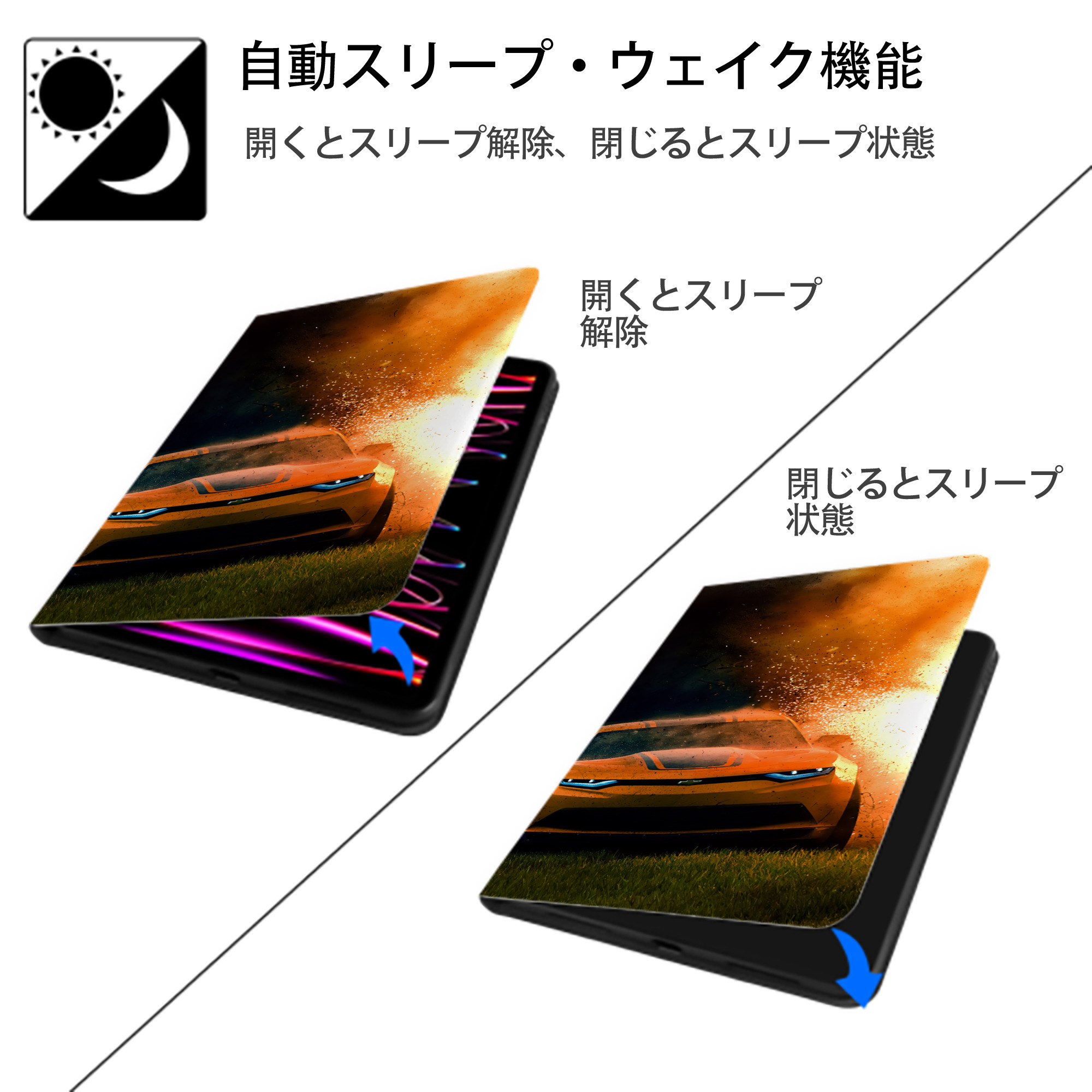 Transformers トランスフォーマー IPad ケース ブック型 PUレザー TPU 耐衝撃 軽量 薄型 ペン収納なし 全面保護 IPad 各モデル対応