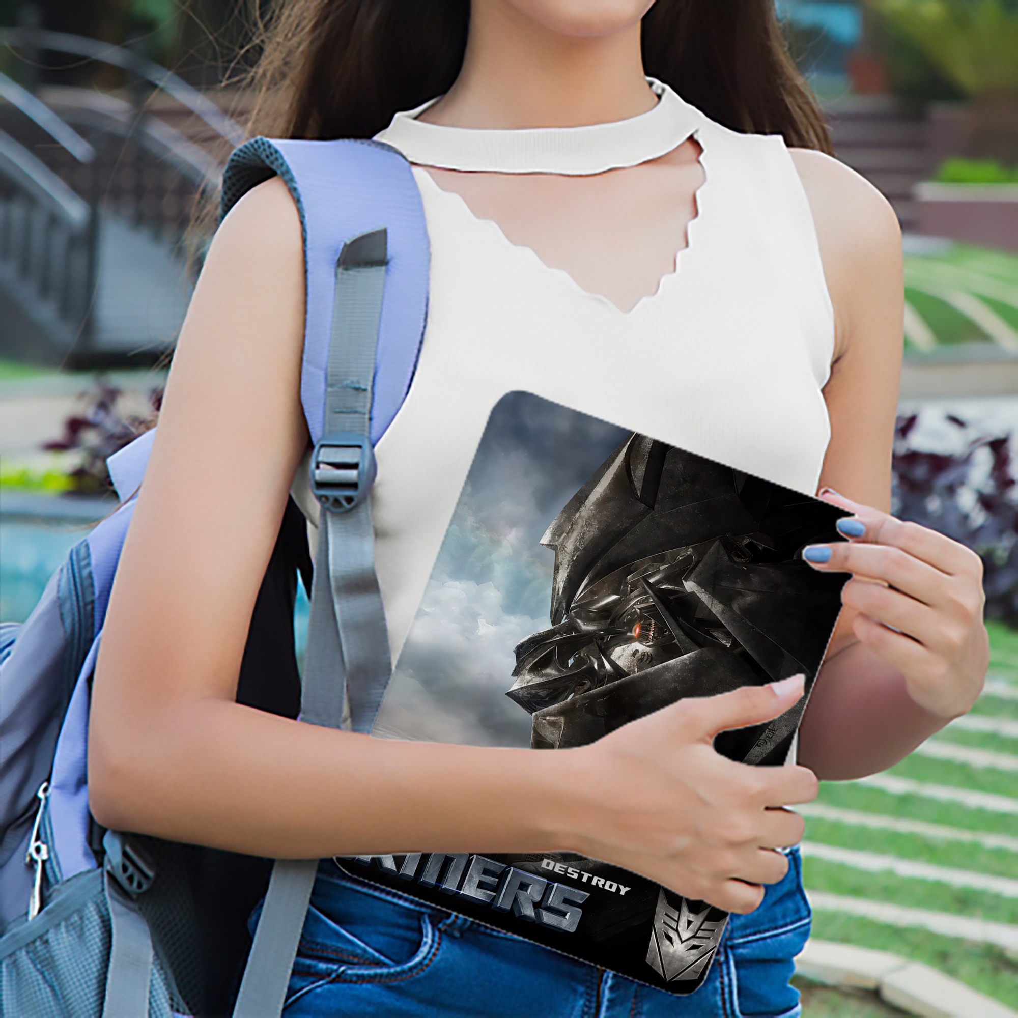 Transformers トランスフォーマー IPad ケース ブック型 PUレザー TPU 耐衝撃 軽量 薄型 ペン収納なし 全面保護 IPad 各モデル対応