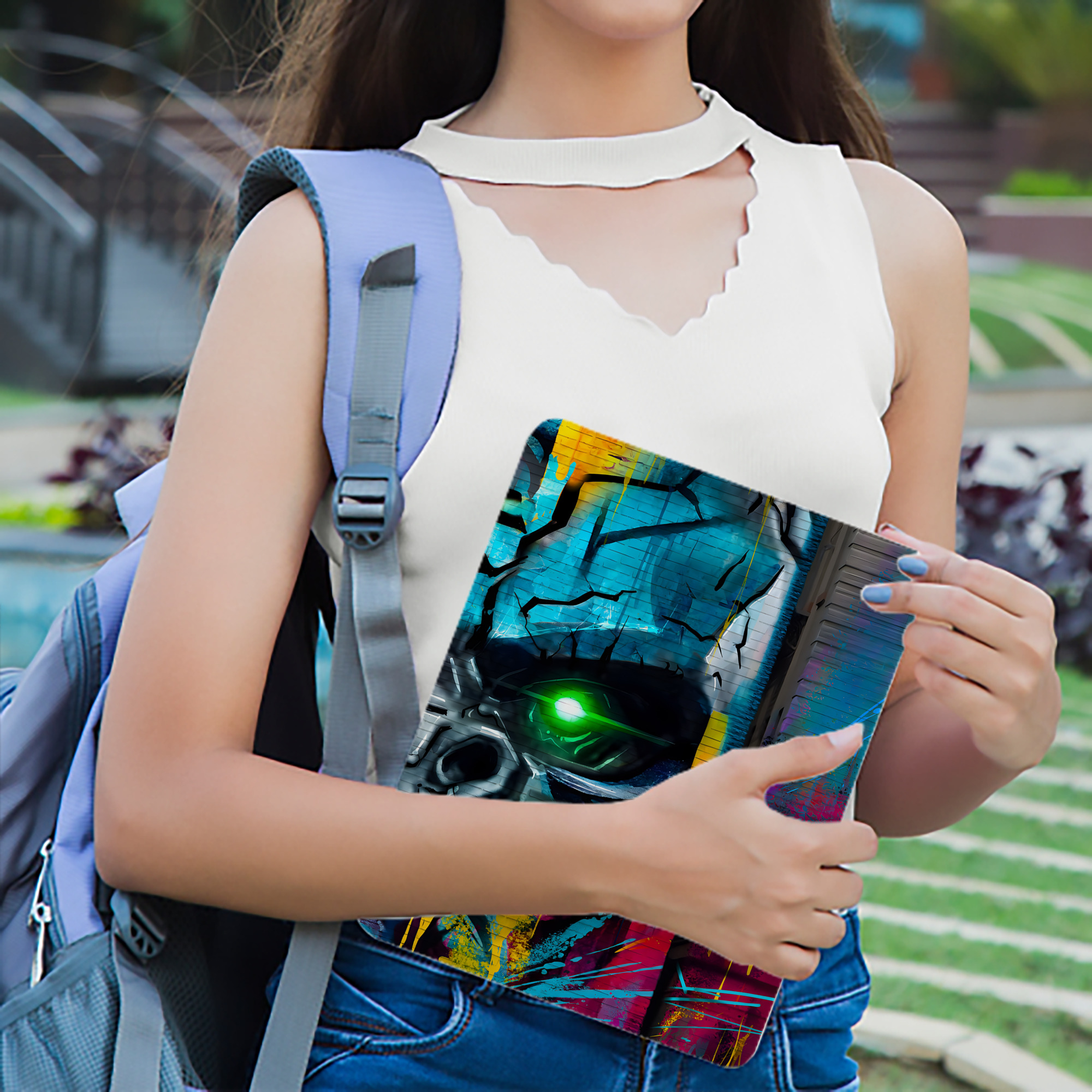 Transformers トランスフォーマー IPadケース ペンホルダー付き ブックスタイルデザイン
