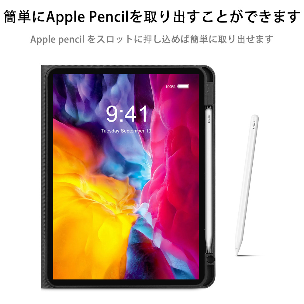 Transformers トランスフォーマー IPadケース ペンホルダー付き ブックスタイルデザイン