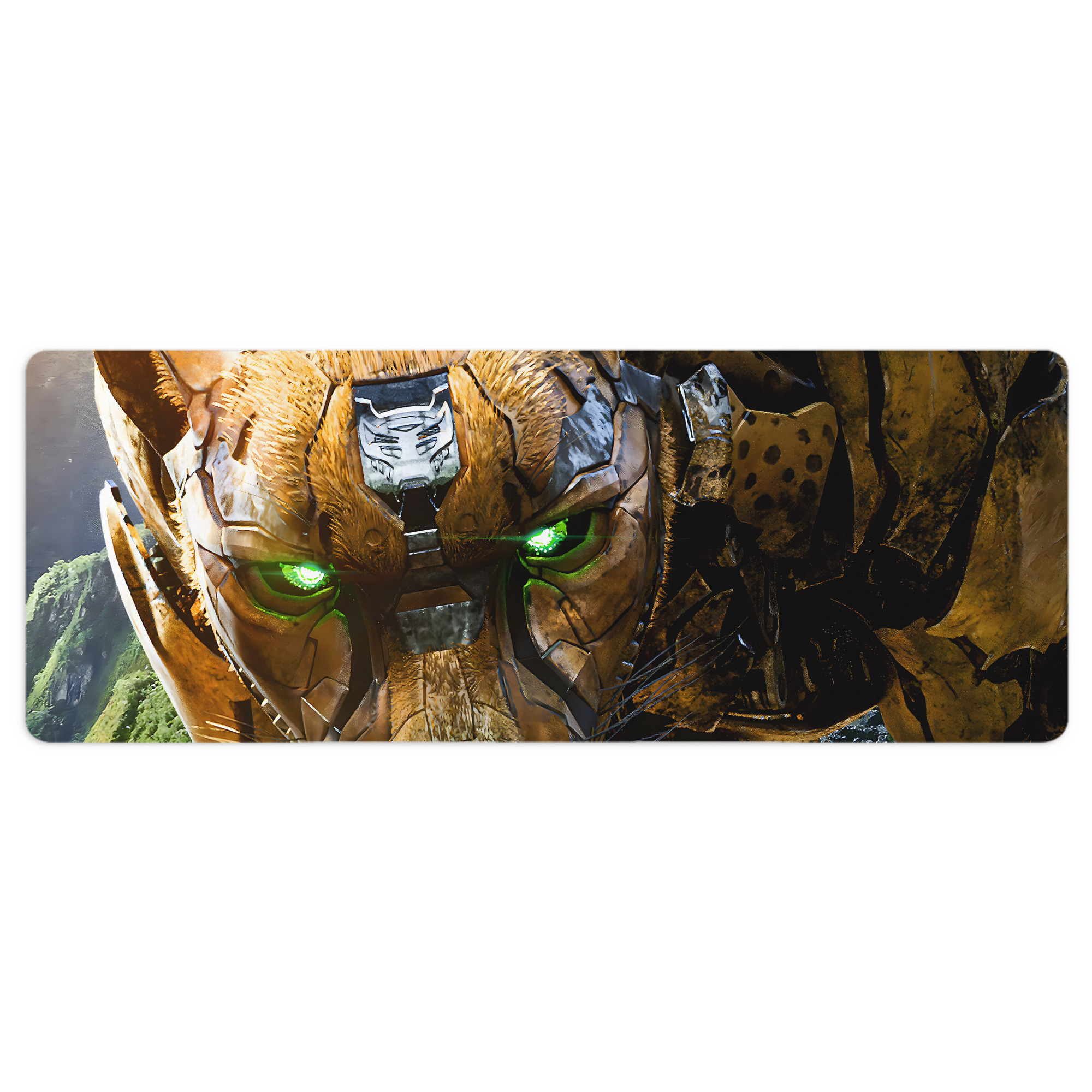 （画像用） Transformers トランスフォーマー ステッチ加工 大判デスクマット／滑り止めマウスパッド