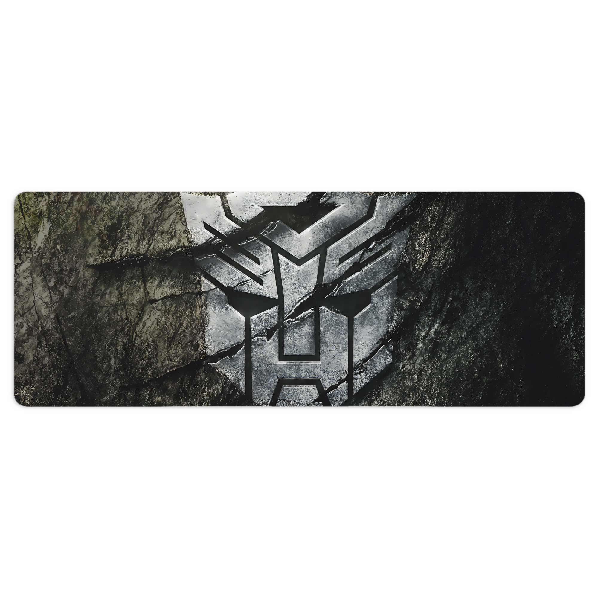 （画像用） Transformers トランスフォーマー ステッチ加工 大判デスクマット／滑り止めマウスパッド