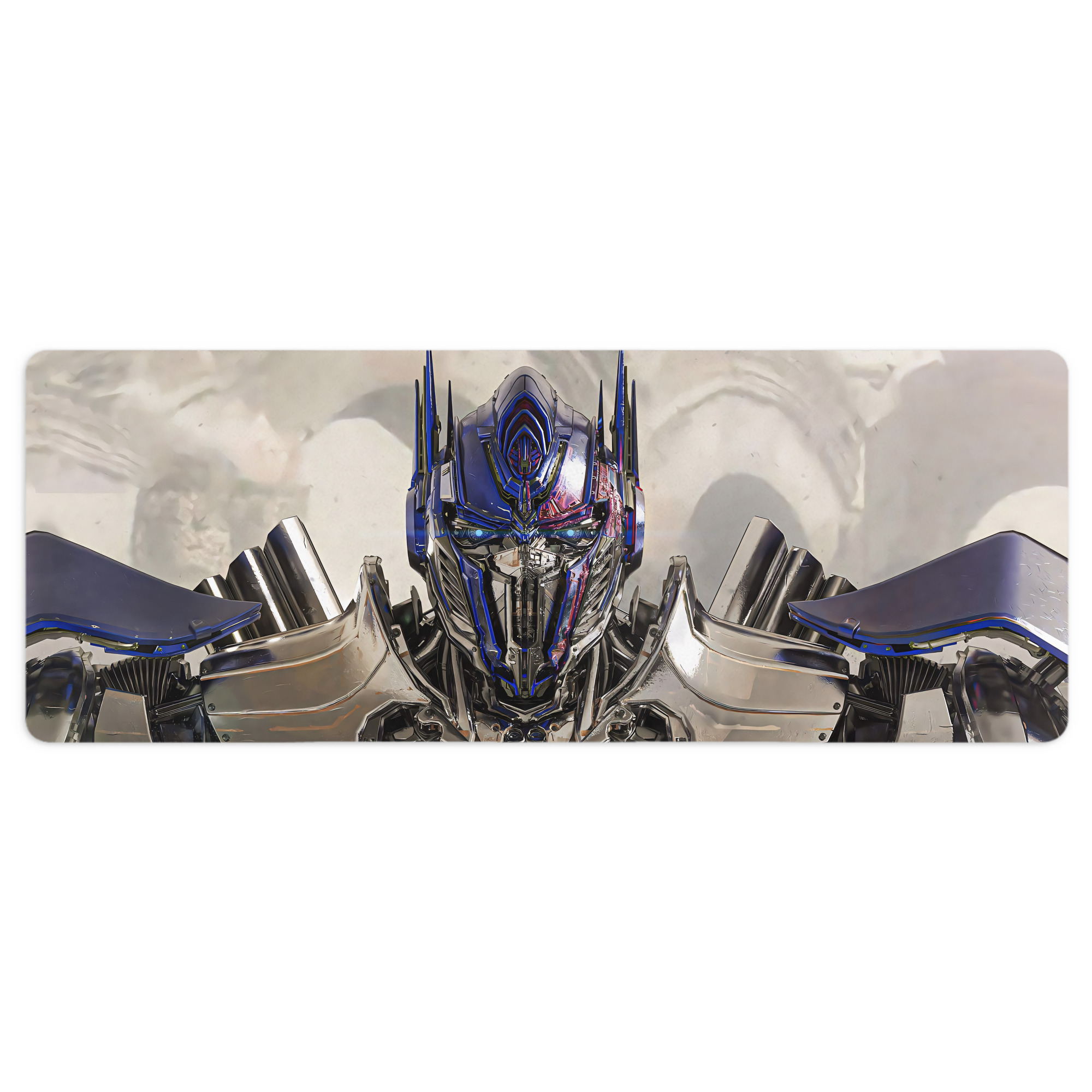 （画像用） Transformers トランスフォーマー ステッチ加工 大判デスクマット／滑り止めマウスパッド