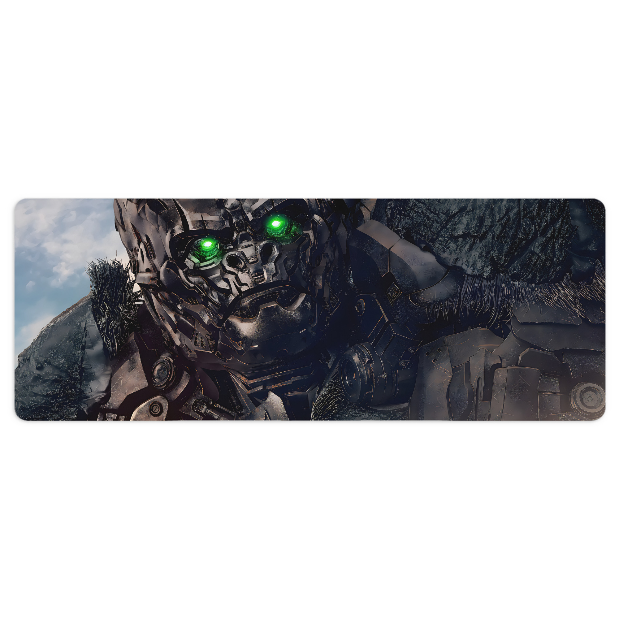 （画像用） Transformers トランスフォーマー ステッチ加工 大判デスクマット／滑り止めマウスパッド