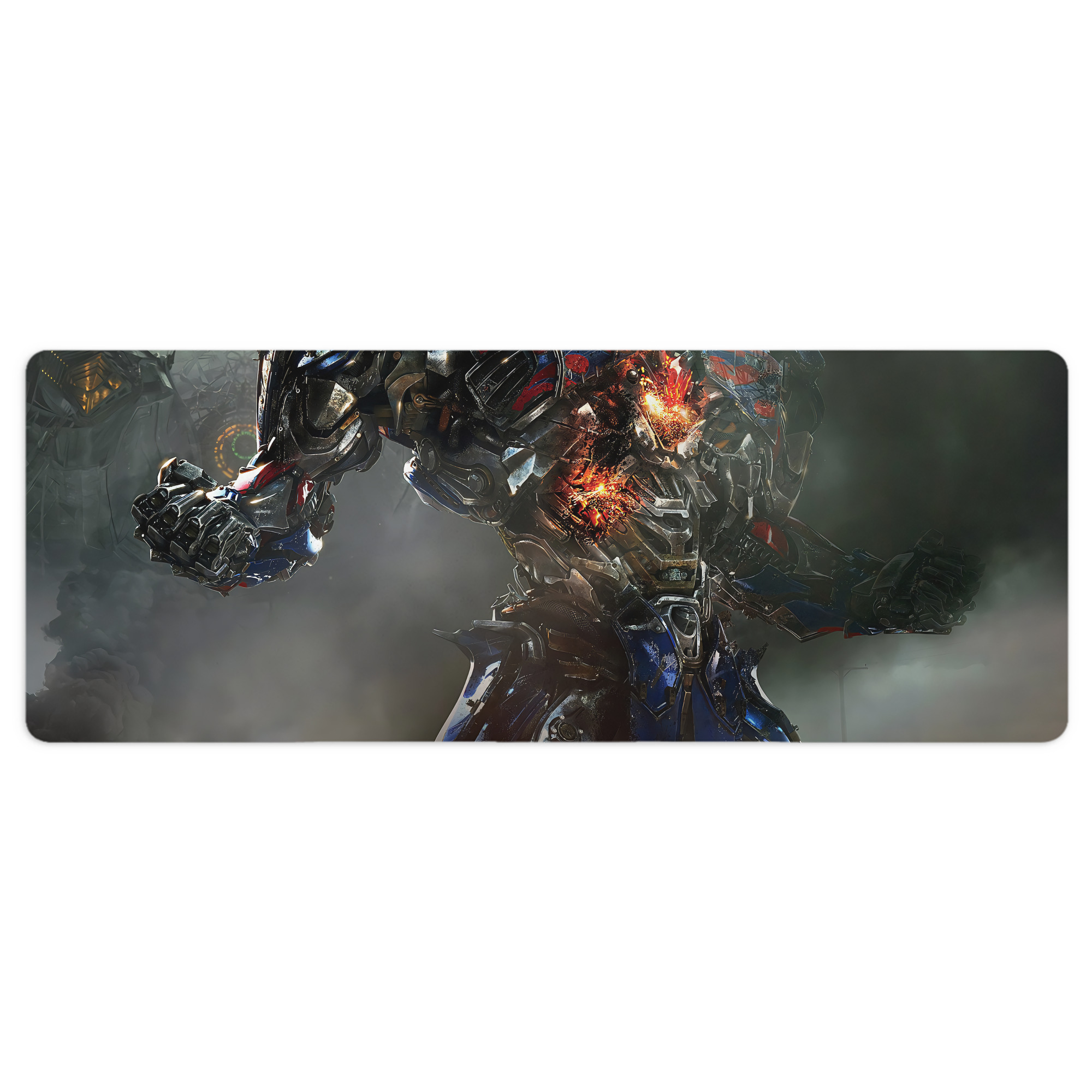 （画像用） Transformers トランスフォーマー ステッチ加工 大判デスクマット／滑り止めマウスパッド