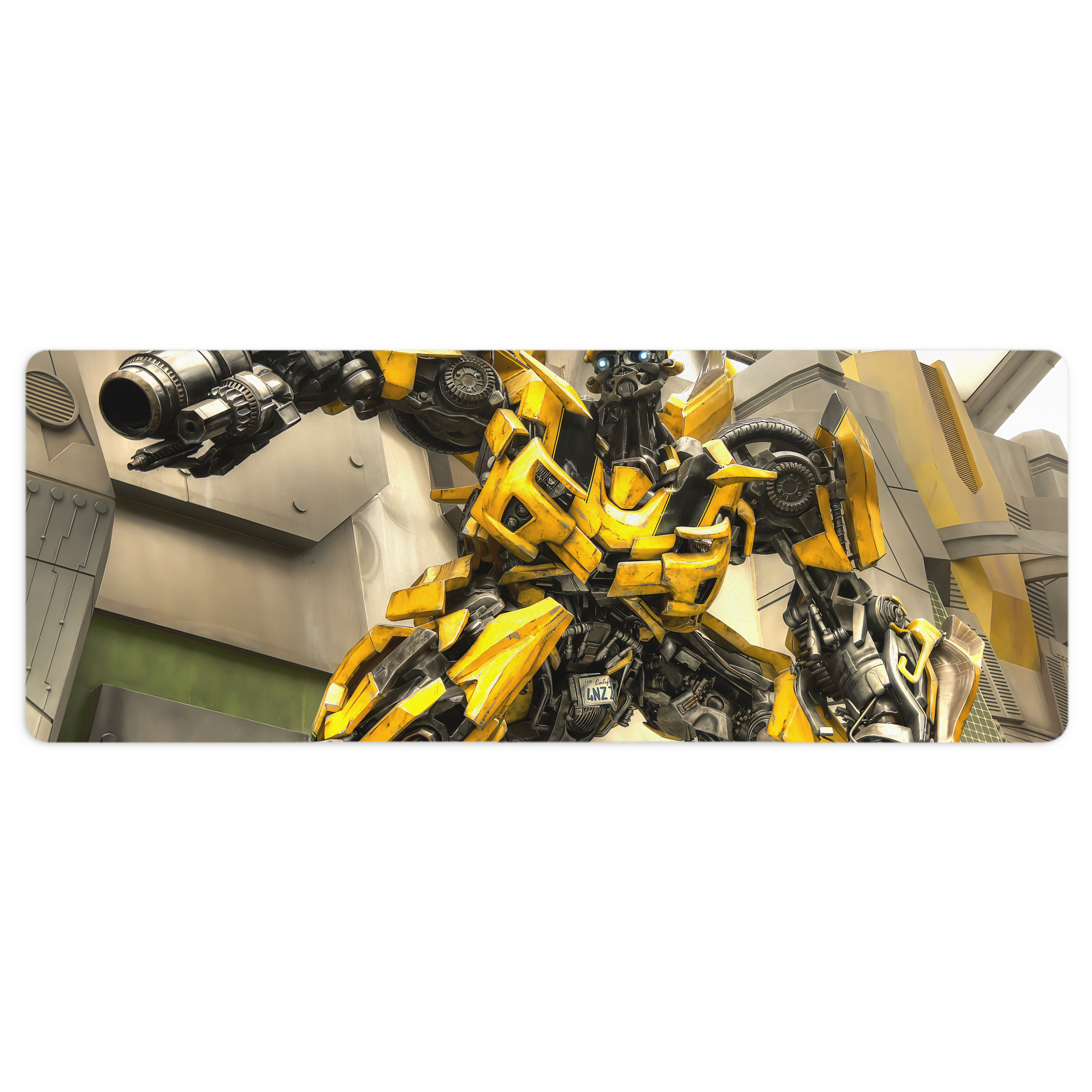 （画像用） Transformers トランスフォーマー ステッチ加工 大判デスクマット／滑り止めマウスパッド