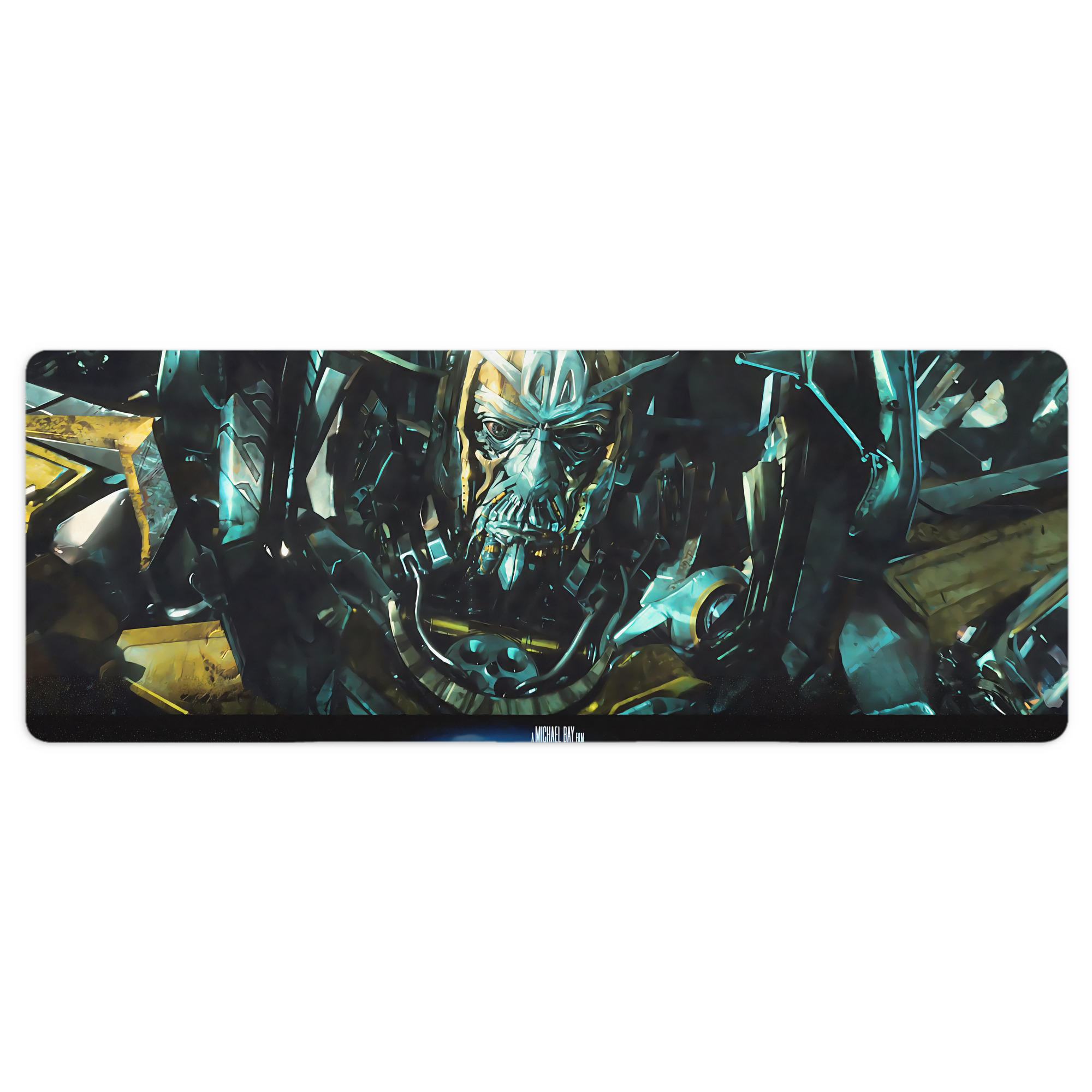 （画像用） Transformers トランスフォーマー ステッチ加工 大判デスクマット／滑り止めマウスパッド