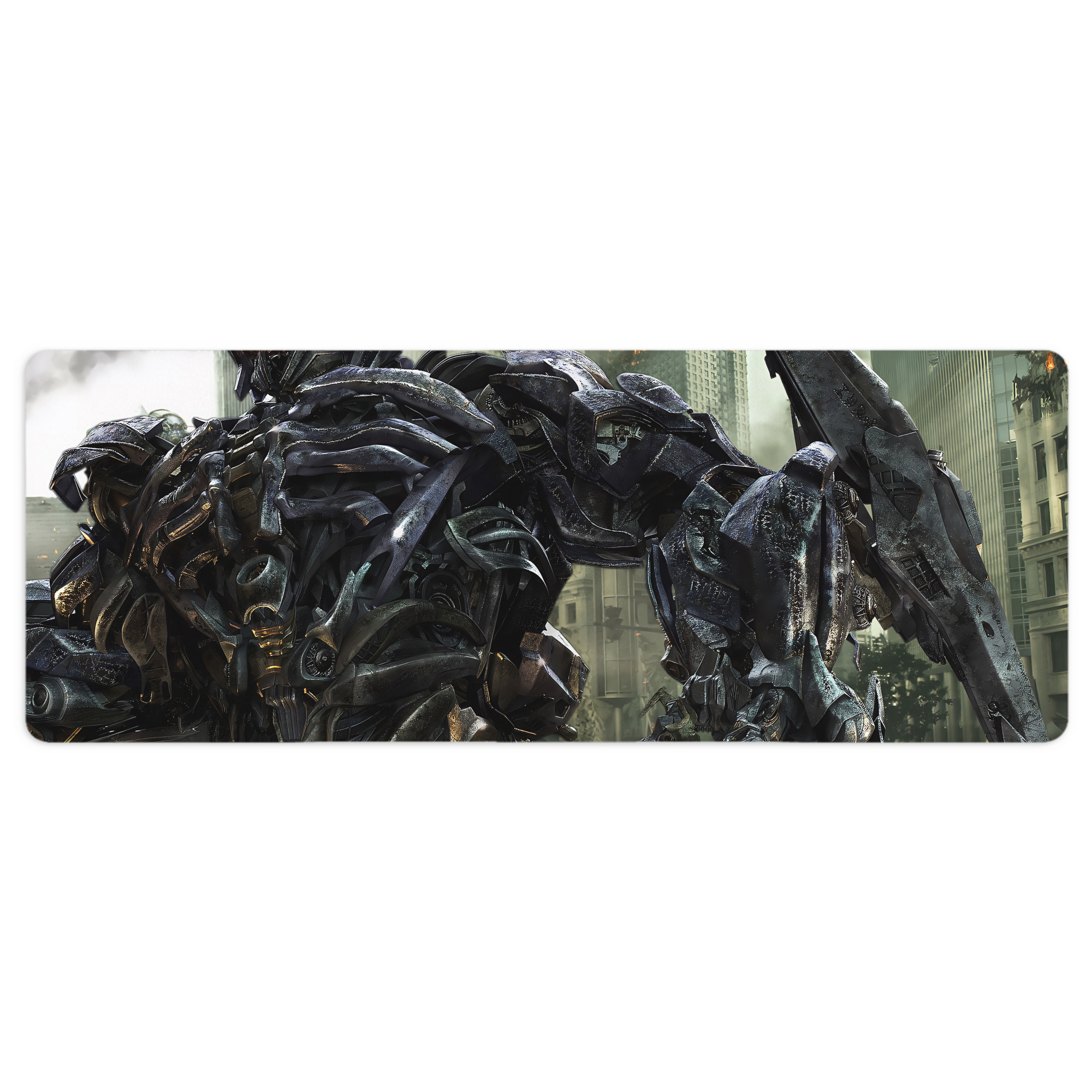 （画像用） Transformers トランスフォーマー ステッチ加工 大判デスクマット／滑り止めマウスパッド