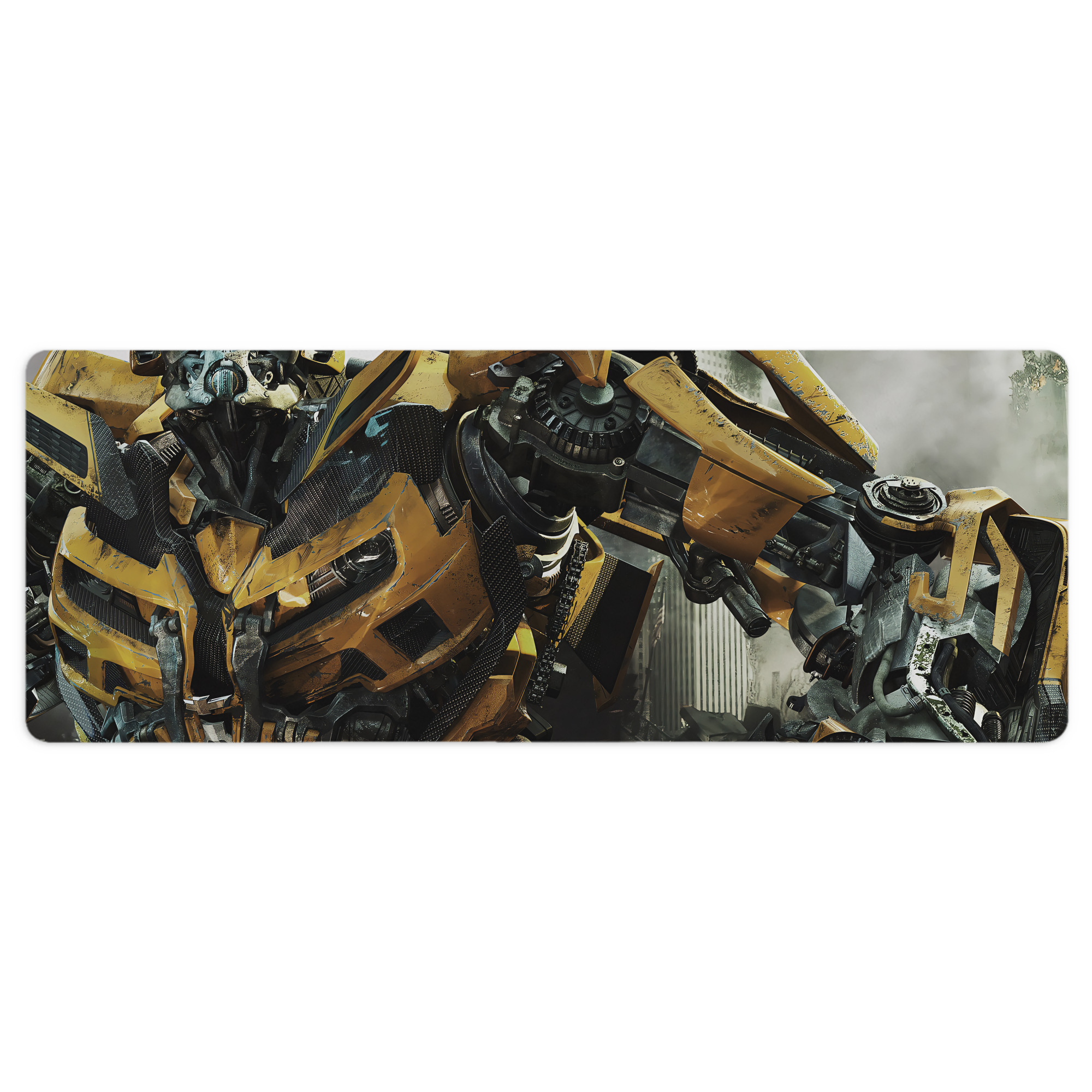 （画像用） Transformers トランスフォーマー ステッチ加工 大判デスクマット／滑り止めマウスパッド
