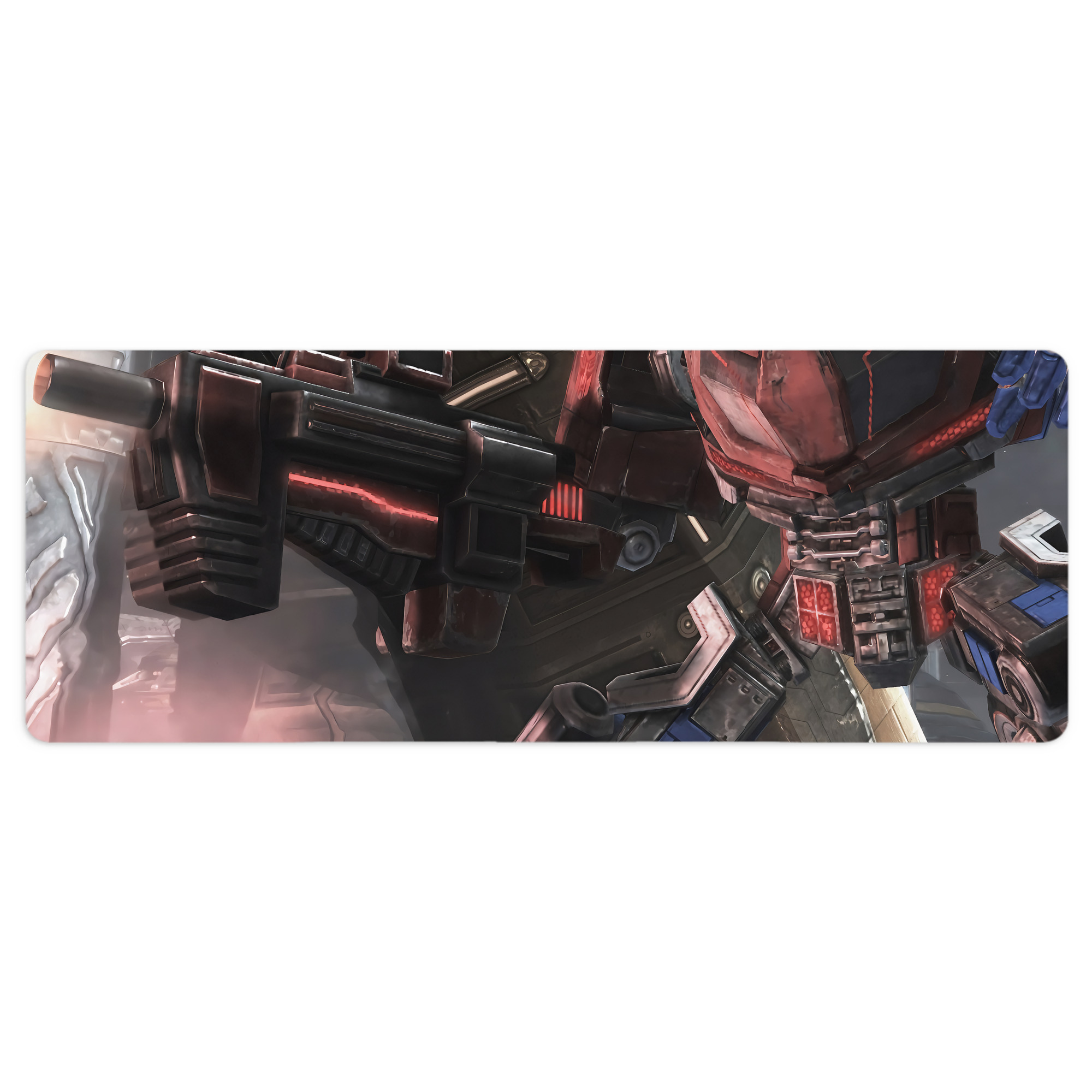 （画像用） Transformers トランスフォーマー ステッチ加工 大判デスクマット／滑り止めマウスパッド