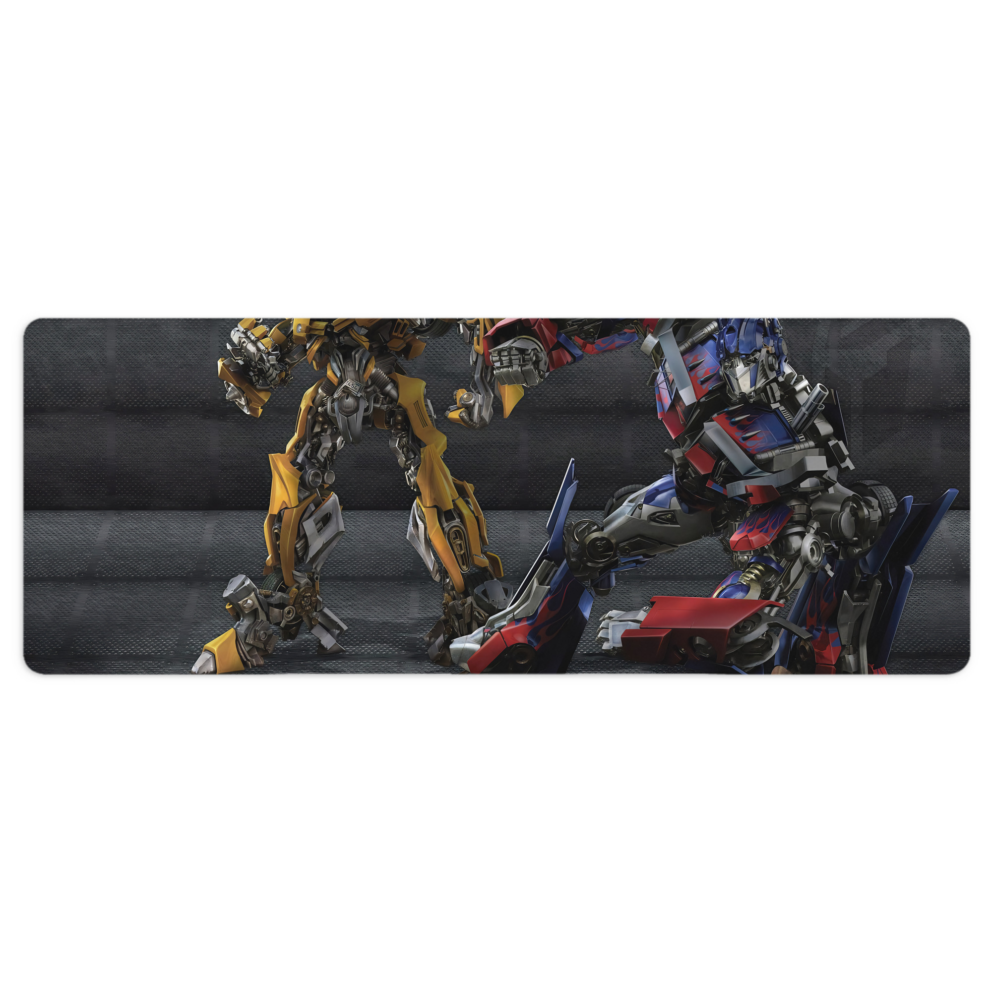（画像用） Transformers トランスフォーマー ステッチ加工 大判デスクマット／滑り止めマウスパッド