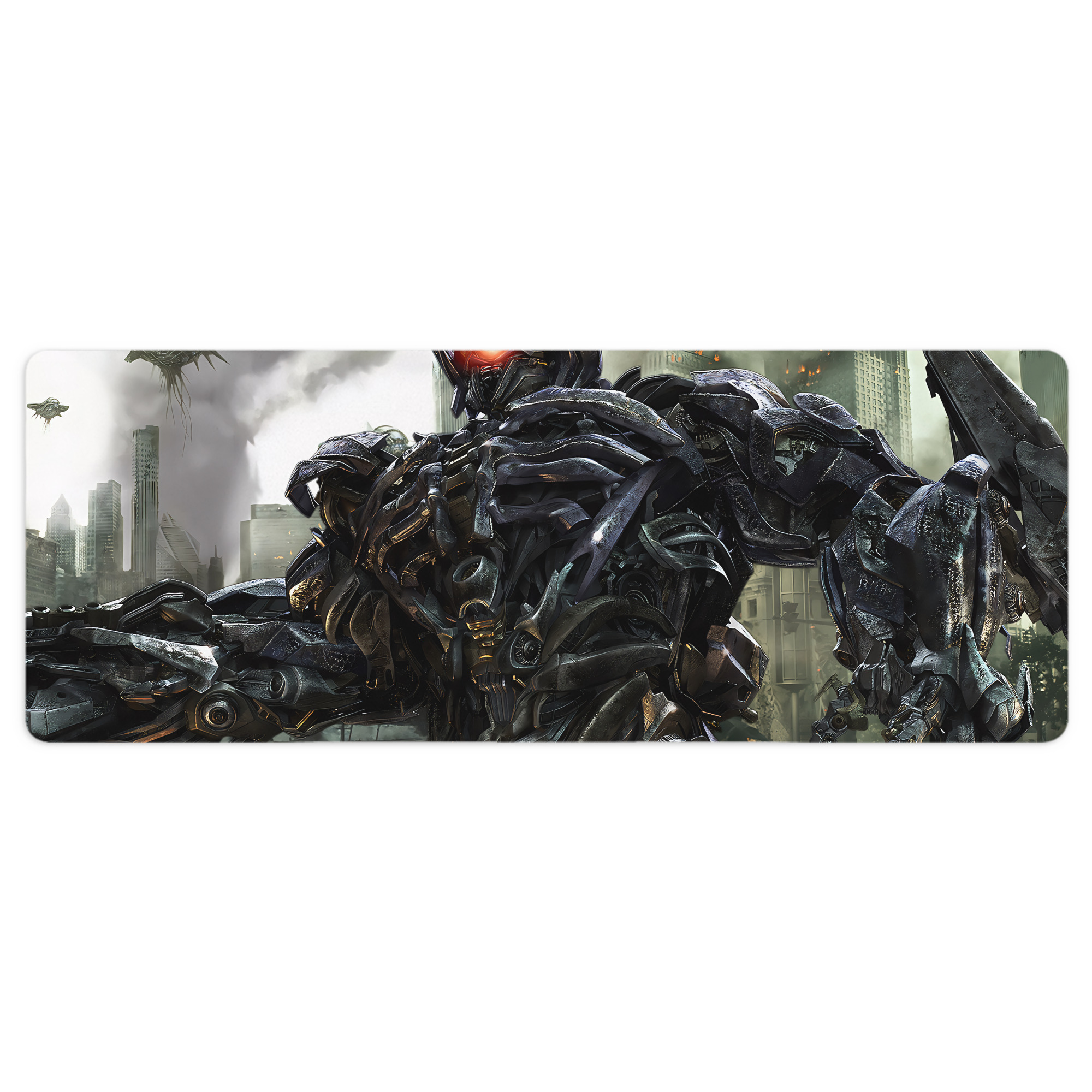 （画像用） Transformers トランスフォーマー ステッチ加工 大判デスクマット／滑り止めマウスパッド