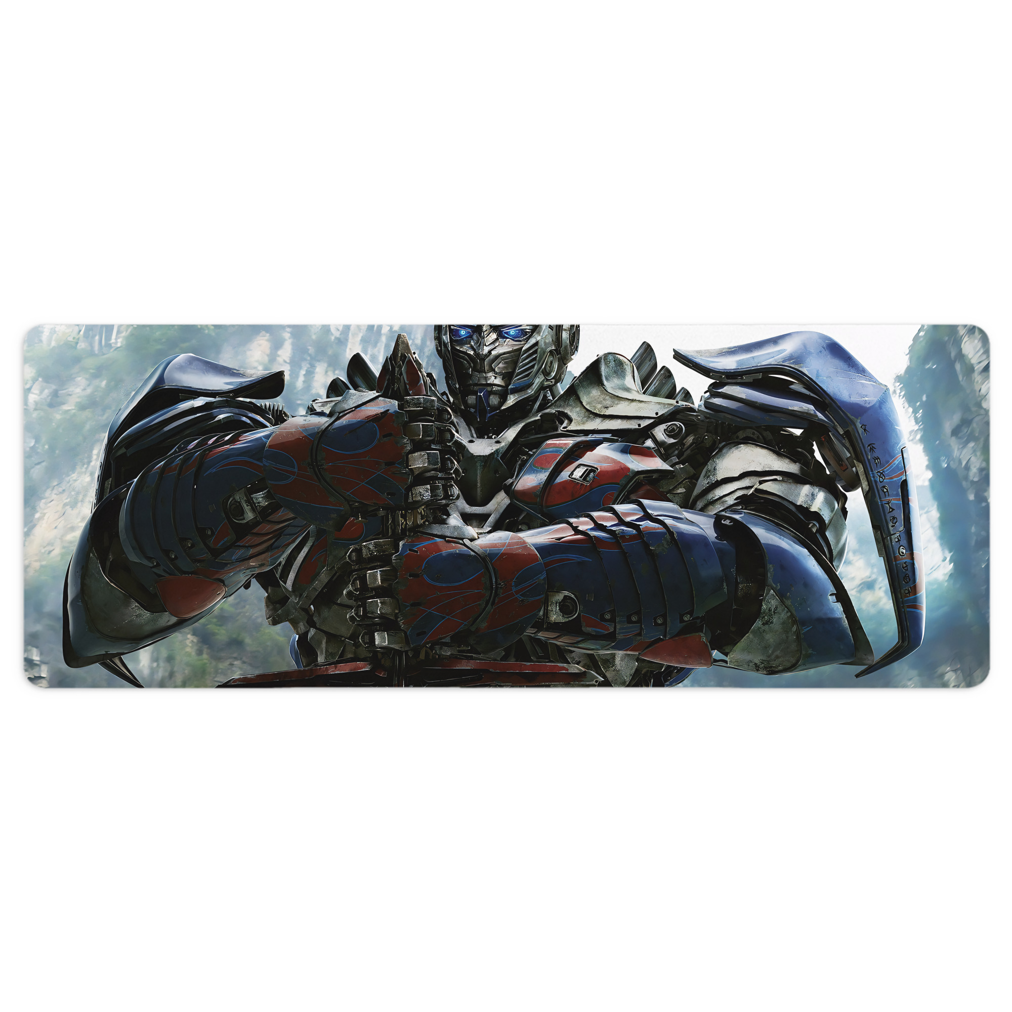 （画像用） Transformers トランスフォーマー ステッチ加工 大判デスクマット／滑り止めマウスパッド