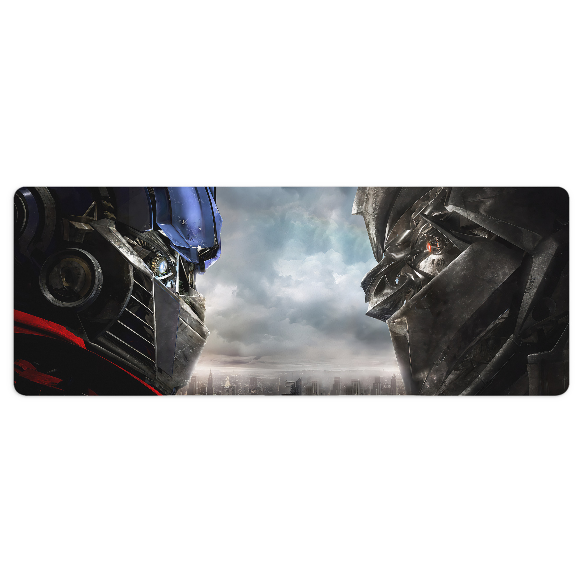 （画像用） Transformers トランスフォーマー ステッチ加工 大判デスクマット／滑り止めマウスパッド