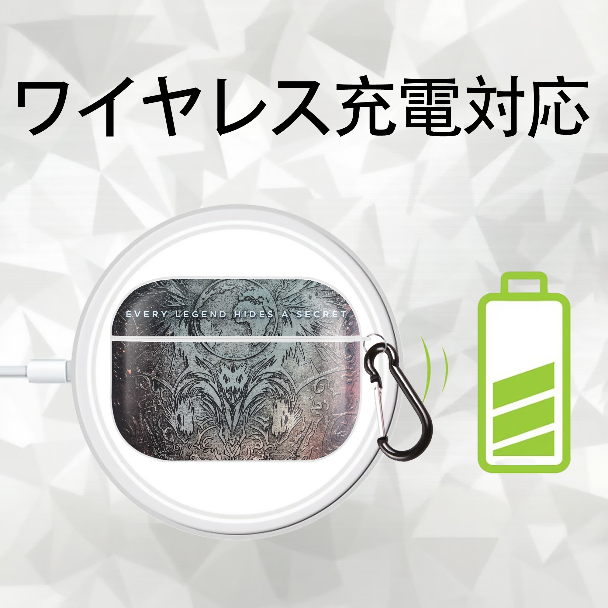 Transformers トランスフォーマー 【AirPods Pro用】ハードシェル保護ケース 耐衝撃・防指紋・カラビナ付き商品仕様