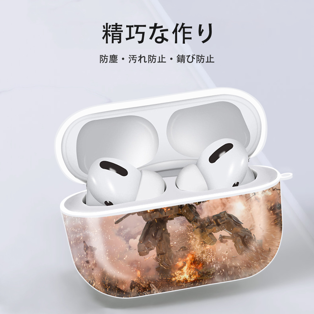 Transformers トランスフォーマー 【AirPods Pro用】ハードシェル保護ケース 耐衝撃・防指紋・カラビナ付き商品仕様