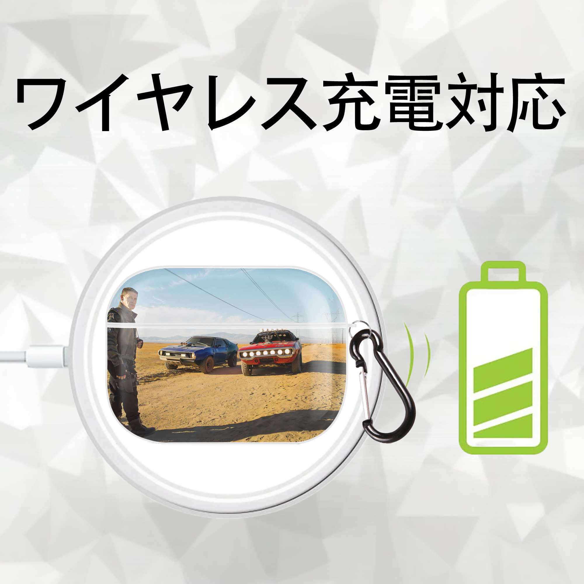 Transformers トランスフォーマー 【AirPods Pro用】ハードシェル保護ケース 耐衝撃・防指紋・カラビナ付き商品仕様