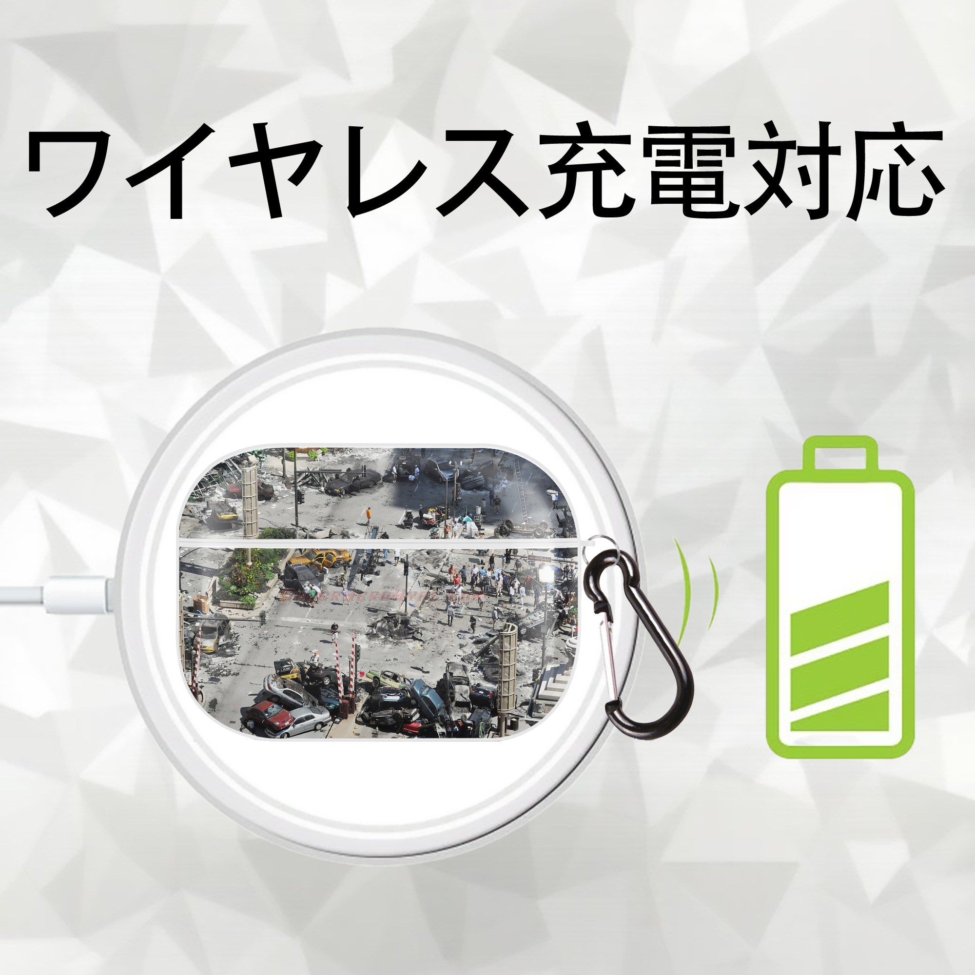 Transformers トランスフォーマー 【AirPods Pro用】ハードシェル保護ケース 耐衝撃・防指紋・カラビナ付き商品仕様