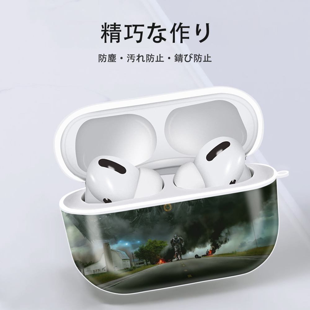 Transformers トランスフォーマー 【AirPods Pro用】ハードシェル保護ケース 耐衝撃・防指紋・カラビナ付き商品仕様