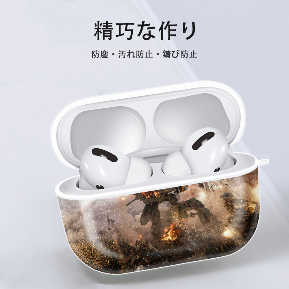 Transformers トランスフォーマー 【AirPods Pro用】ハードシェル保護ケース 耐衝撃・防指紋・カラビナ付き商品仕様