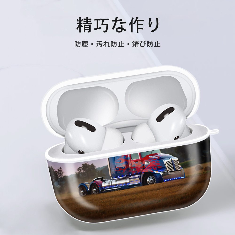 Transformers トランスフォーマー 【AirPods Pro用】ハードシェル保護ケース 耐衝撃・防指紋・カラビナ付き商品仕様