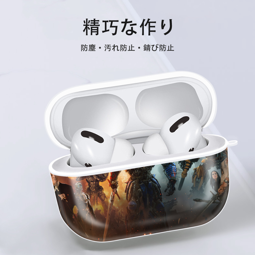 Transformers トランスフォーマー 【AirPods Pro用】ハードシェル保護ケース 耐衝撃・防指紋・カラビナ付き商品仕様
