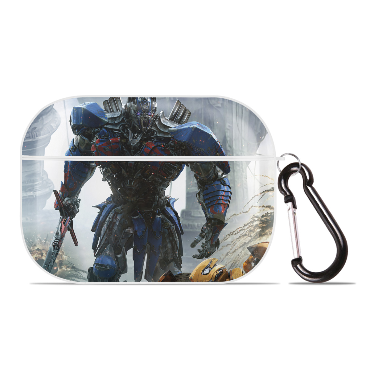 （画像用） Transformers トランスフォーマー 【AirPods Pro用】ハードシェル保護ケース 耐衝撃・防指紋・カラビナ付き商品仕様
