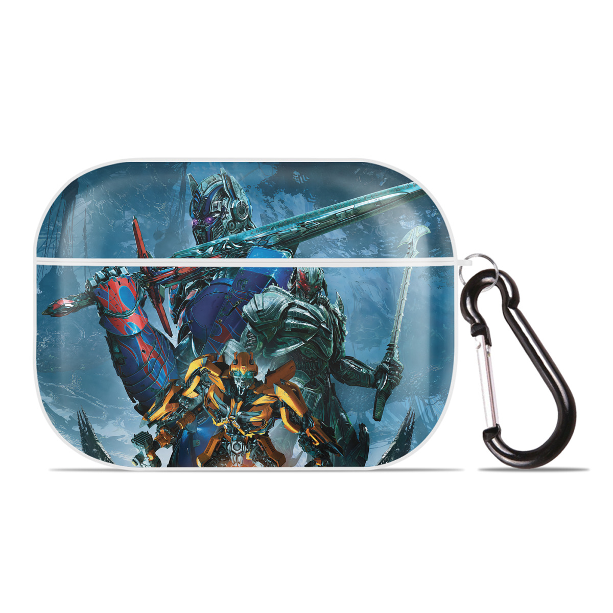 （画像用） Transformers トランスフォーマー 【AirPods Pro用】ハードシェル保護ケース 耐衝撃・防指紋・カラビナ付き商品仕様