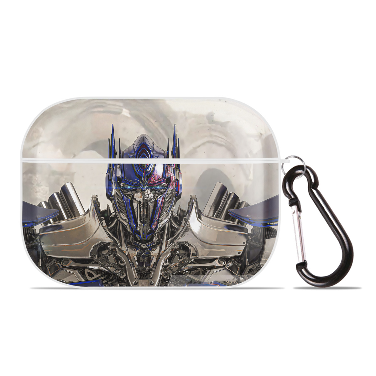 （画像用） Transformers トランスフォーマー 【AirPods Pro用】ハードシェル保護ケース 耐衝撃・防指紋・カラビナ付き商品仕様