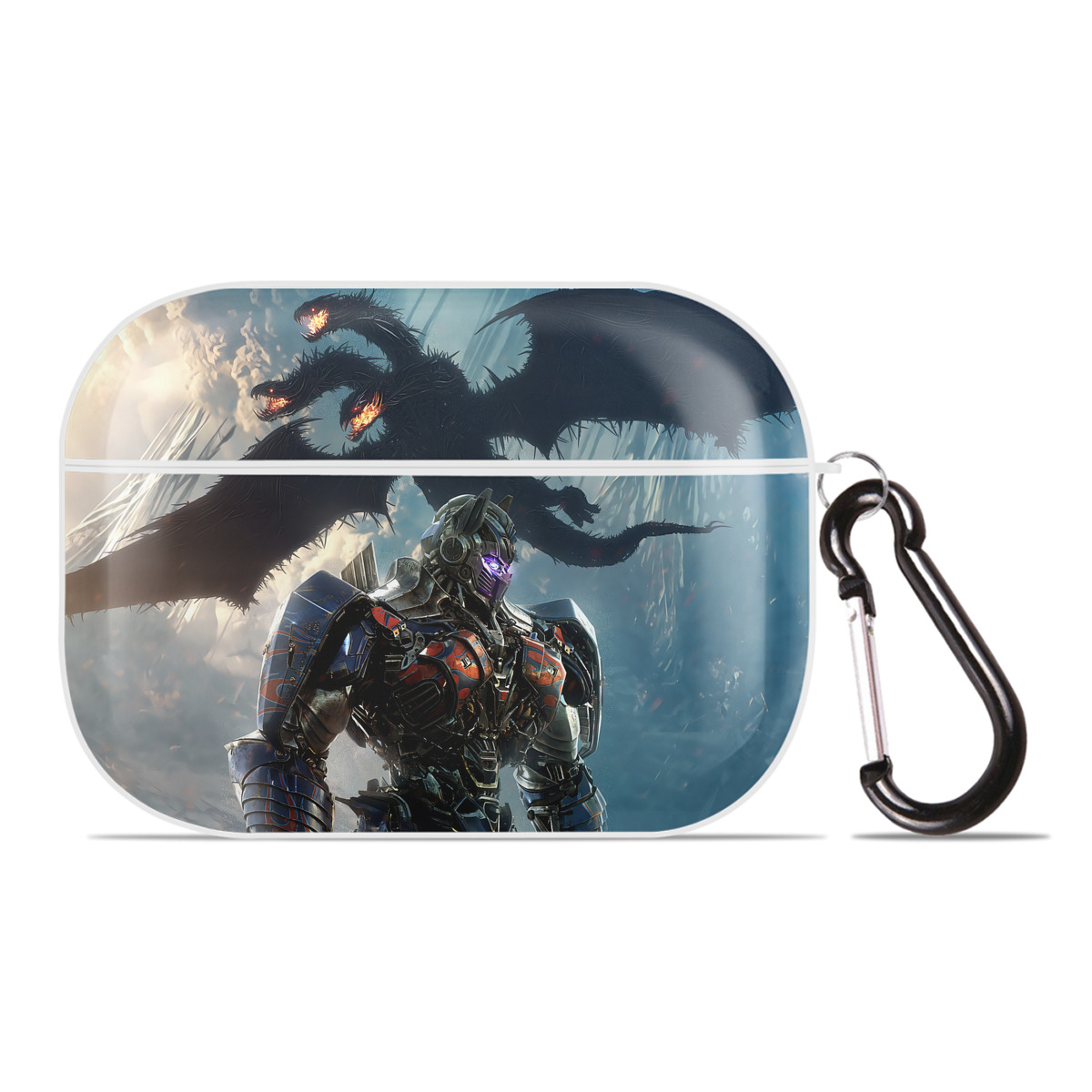 （画像用） Transformers トランスフォーマー 【AirPods Pro用】ハードシェル保護ケース 耐衝撃・防指紋・カラビナ付き商品仕様