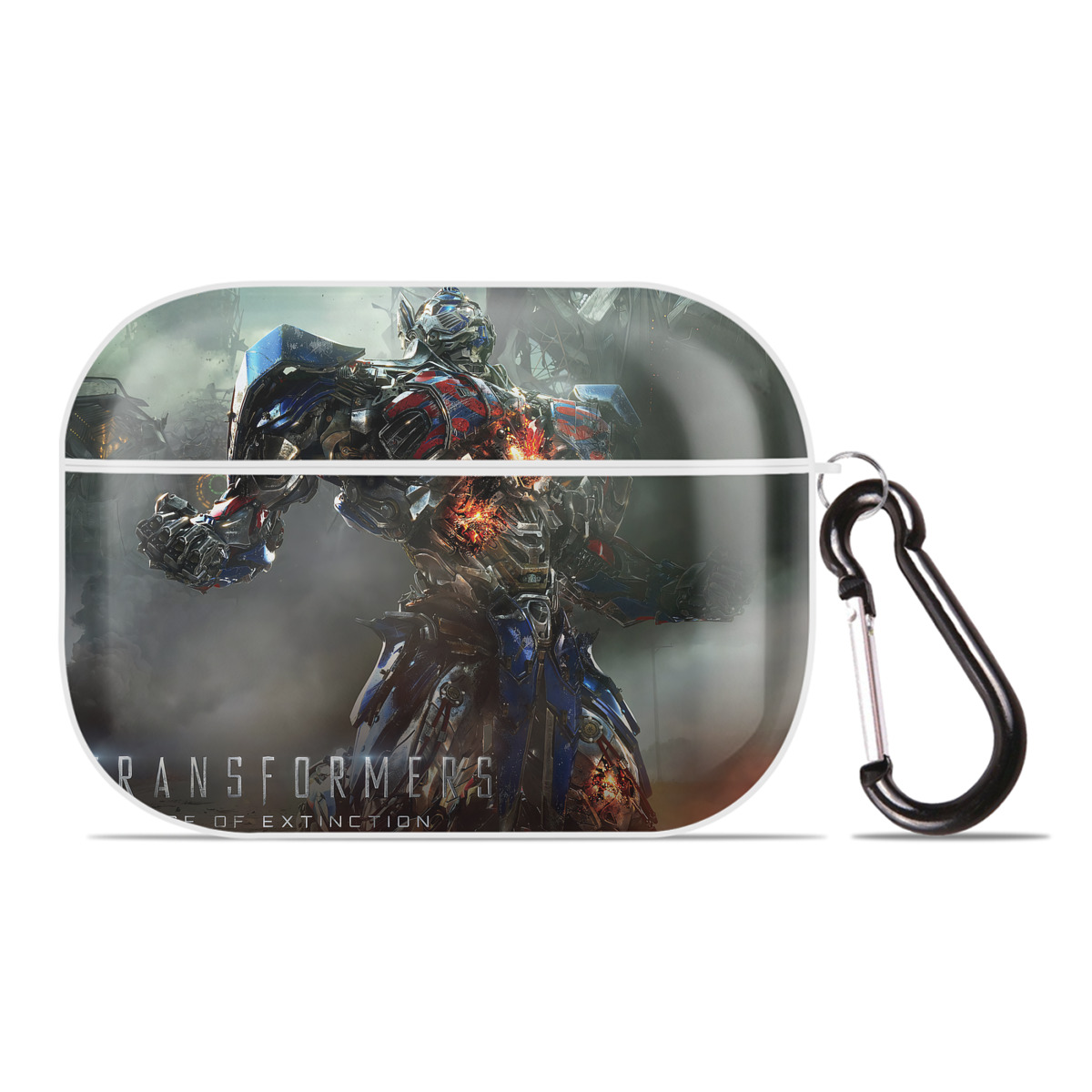 （画像用） Transformers トランスフォーマー 【AirPods Pro用】ハードシェル保護ケース 耐衝撃・防指紋・カラビナ付き商品仕様
