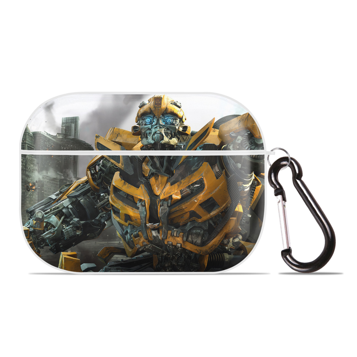 （画像用） Transformers トランスフォーマー 【AirPods Pro用】ハードシェル保護ケース 耐衝撃・防指紋・カラビナ付き商品仕様