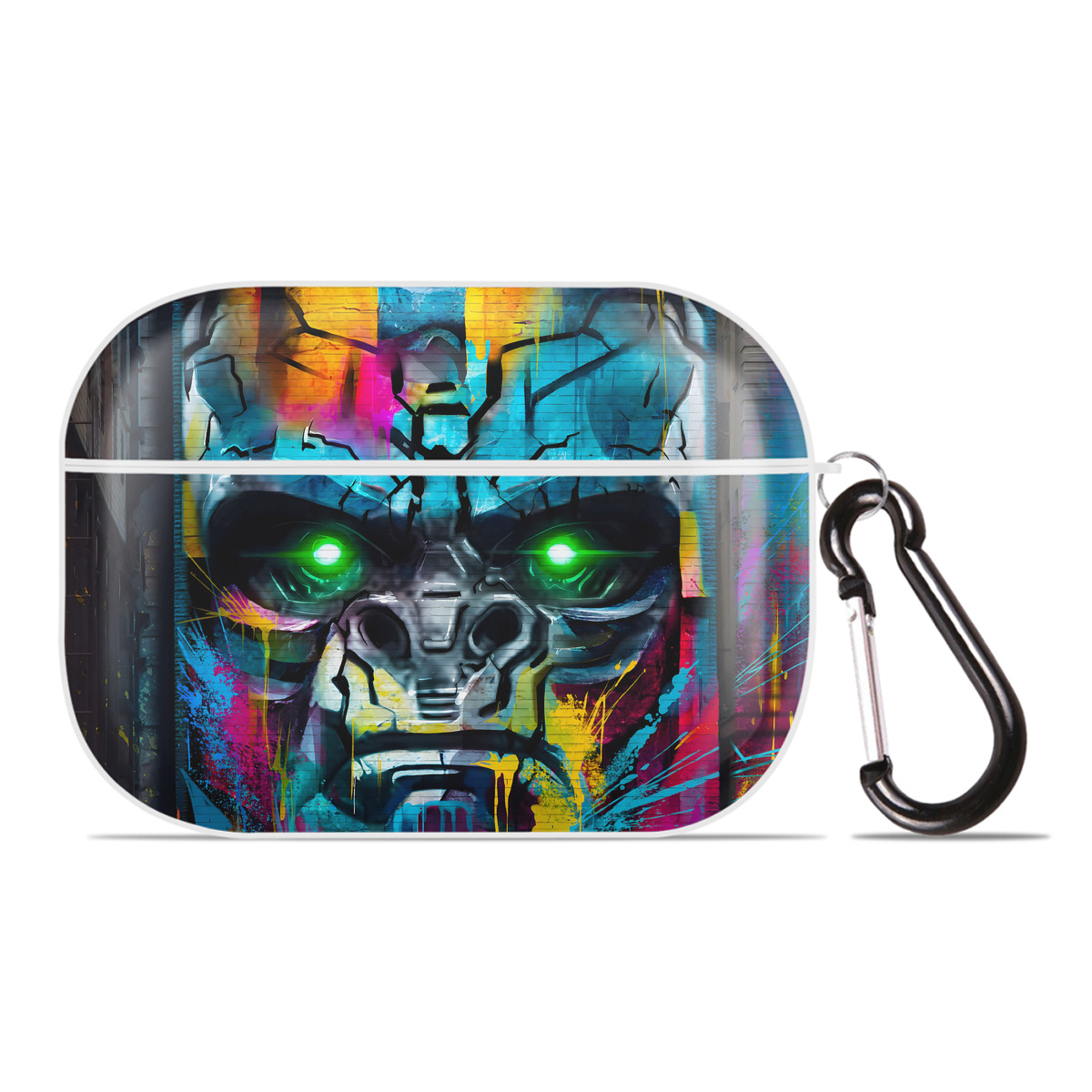 （画像用） Transformers トランスフォーマー 【AirPods Pro用】ハードシェル保護ケース 耐衝撃・防指紋・カラビナ付き商品仕様