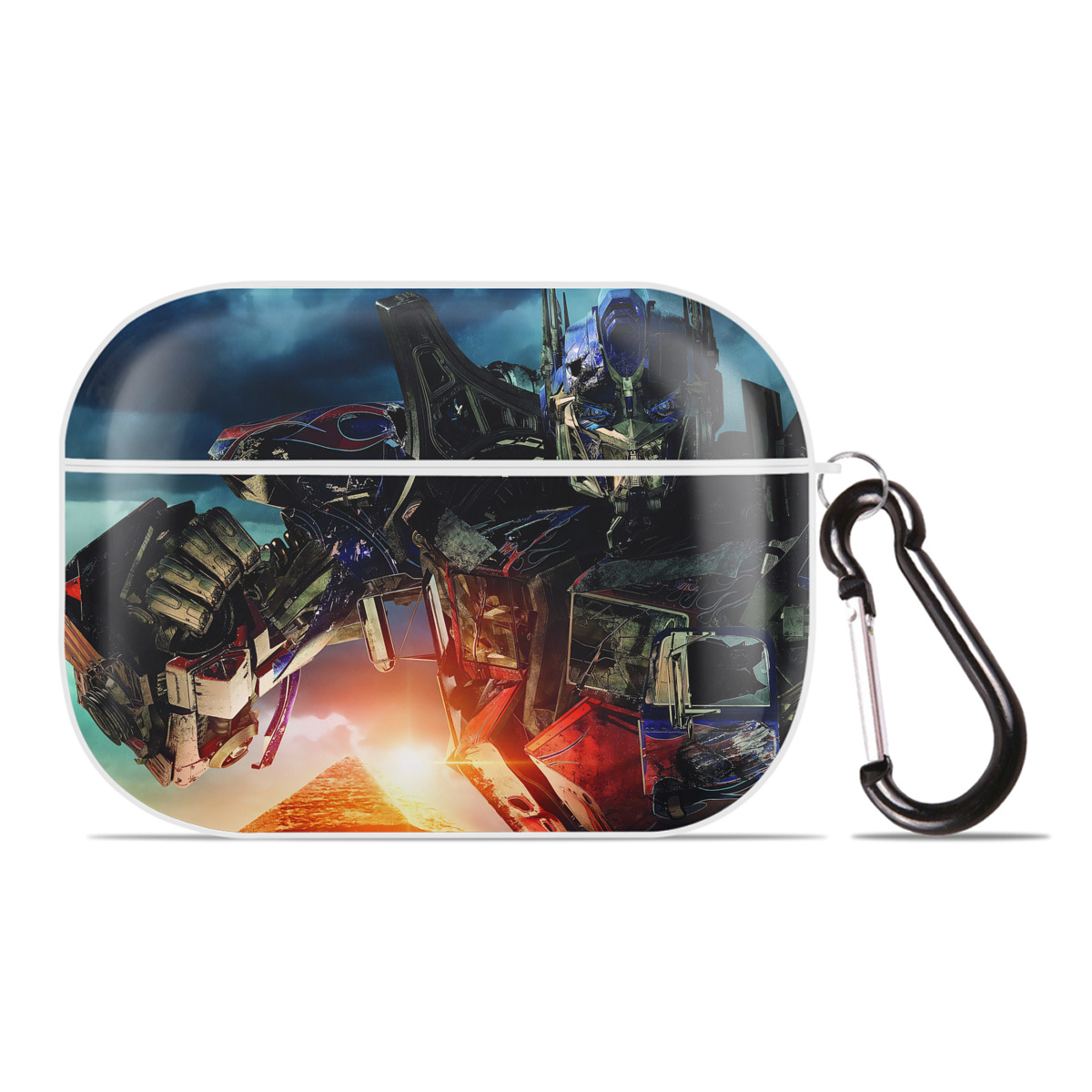 （画像用） Transformers トランスフォーマー 【AirPods Pro用】ハードシェル保護ケース 耐衝撃・防指紋・カラビナ付き商品仕様