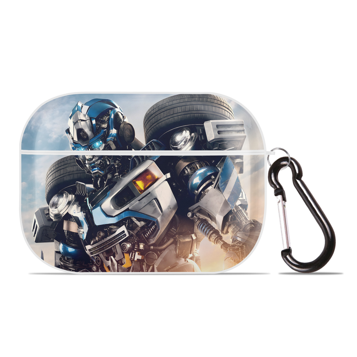 （画像用） Transformers トランスフォーマー 【AirPods Pro用】ハードシェル保護ケース 耐衝撃・防指紋・カラビナ付き商品仕様