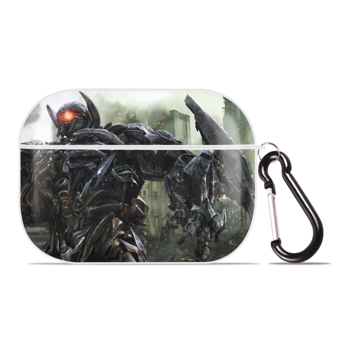 （画像用） Transformers トランスフォーマー 【AirPods Pro用】ハードシェル保護ケース 耐衝撃・防指紋・カラビナ付き商品仕様