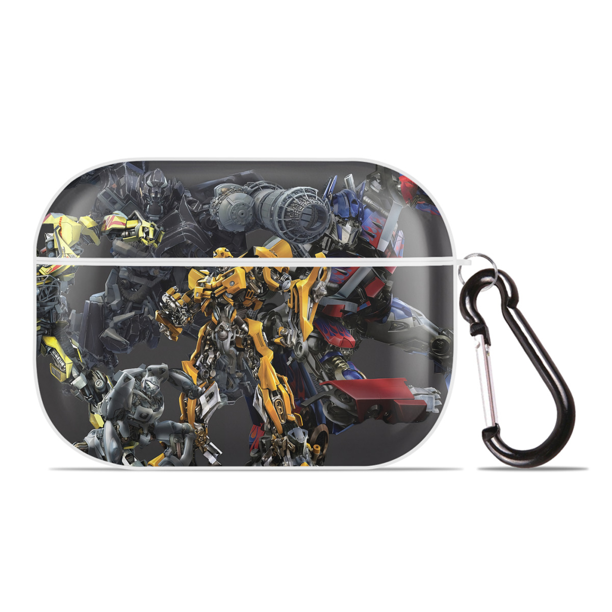 （画像用） Transformers トランスフォーマー 【AirPods Pro用】ハードシェル保護ケース 耐衝撃・防指紋・カラビナ付き商品仕様