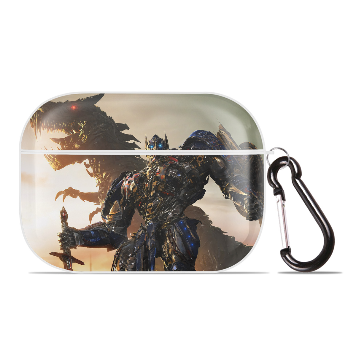 （画像用） Transformers トランスフォーマー 【AirPods Pro用】ハードシェル保護ケース 耐衝撃・防指紋・カラビナ付き商品仕様