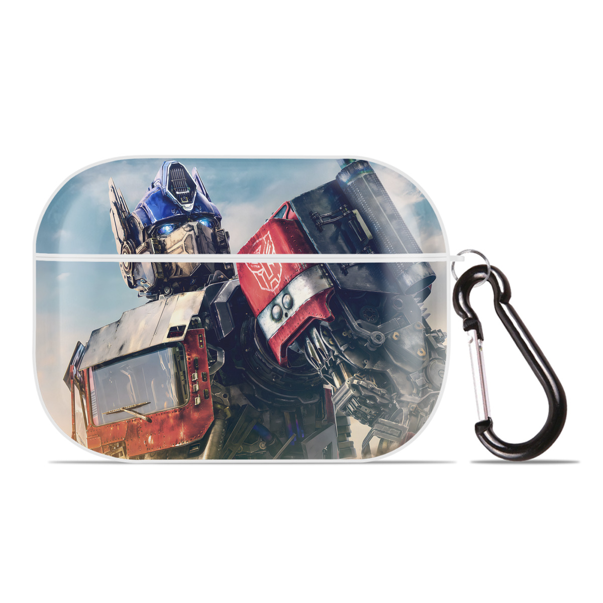 （画像用） Transformers トランスフォーマー 【AirPods Pro用】ハードシェル保護ケース 耐衝撃・防指紋・カラビナ付き商品仕様