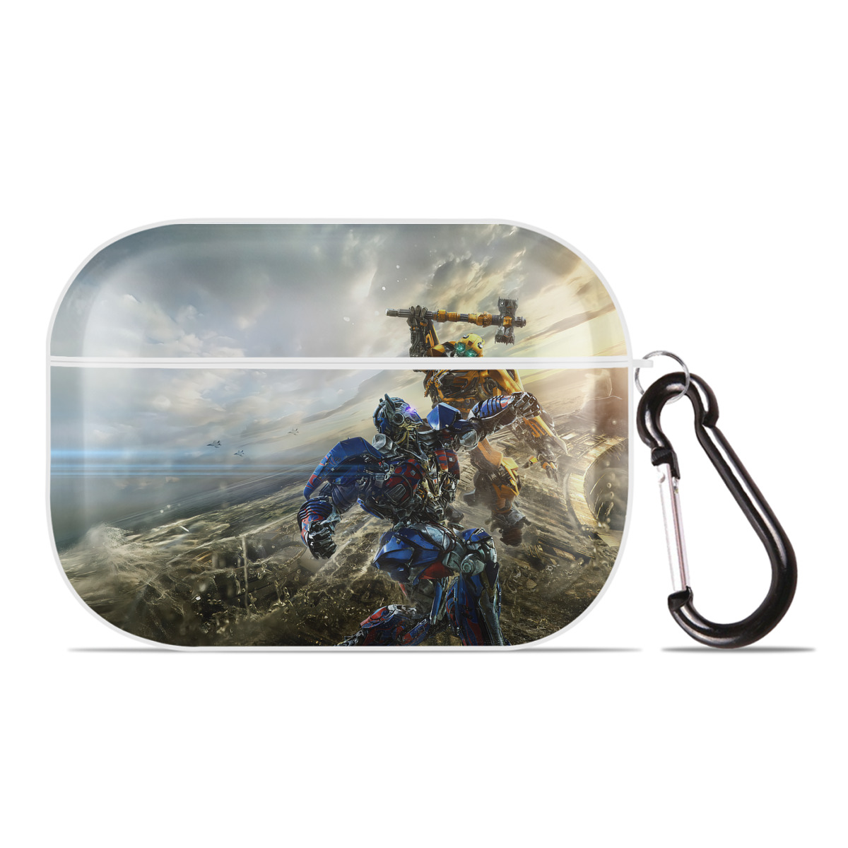 （画像用） Transformers トランスフォーマー 【AirPods Pro用】ハードシェル保護ケース 耐衝撃・防指紋・カラビナ付き商品仕様