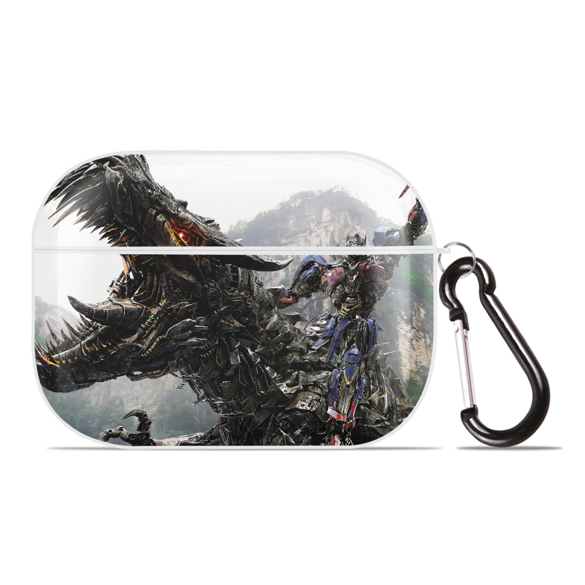 （画像用） Transformers トランスフォーマー 【AirPods Pro用】ハードシェル保護ケース 耐衝撃・防指紋・カラビナ付き商品仕様