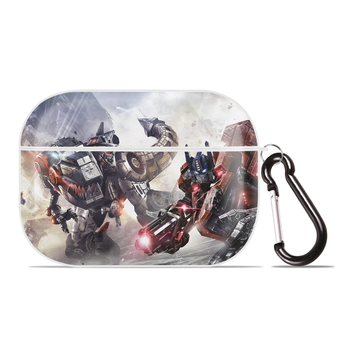 （画像用） Transformers トランスフォーマー 【AirPods Pro用】ハードシェル保護ケース 耐衝撃・防指紋・カラビナ付き商品仕様